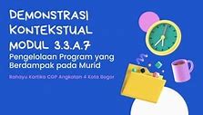 Demonstrasi Kontekstual Modul 3.1 Angkatan 11